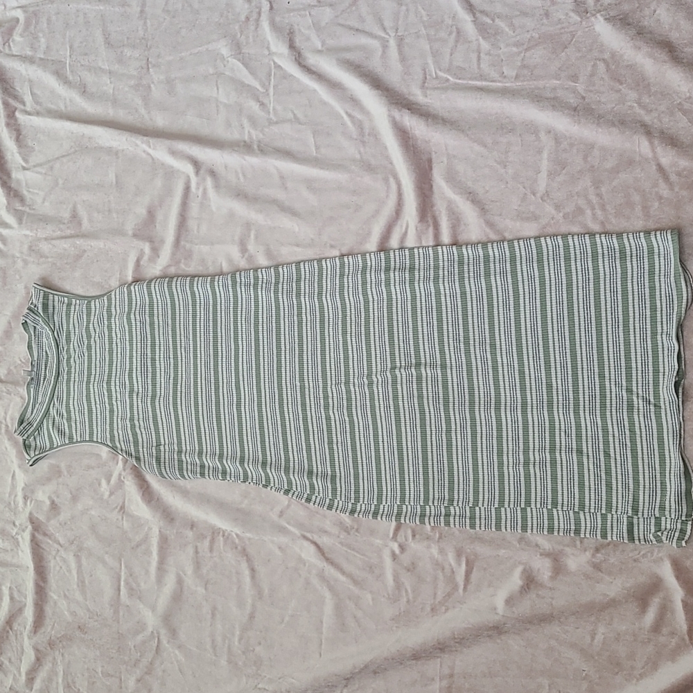 Charlotte Russe Medium Striped Mock Neck Dress